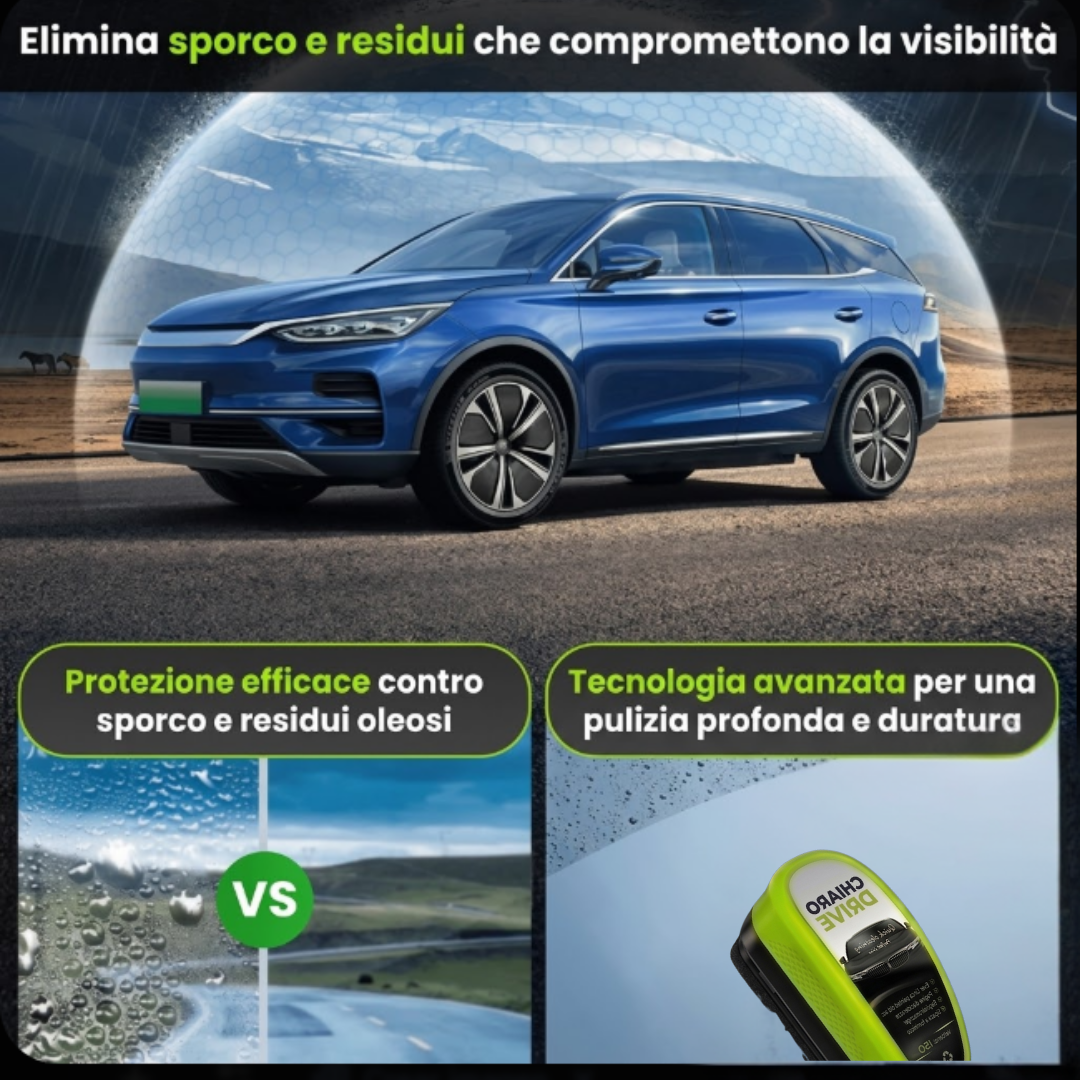 ChiaroDrive™ – Visione chiara, guida sicura senza riflessi